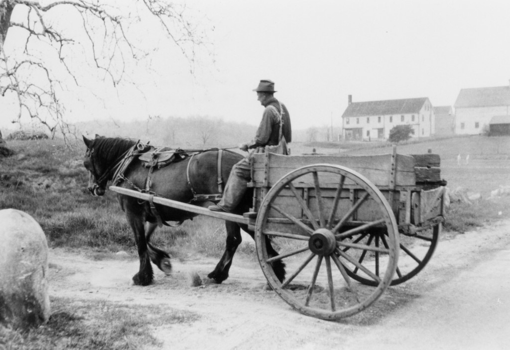 Historic farm wagon (Bill Ryerson)