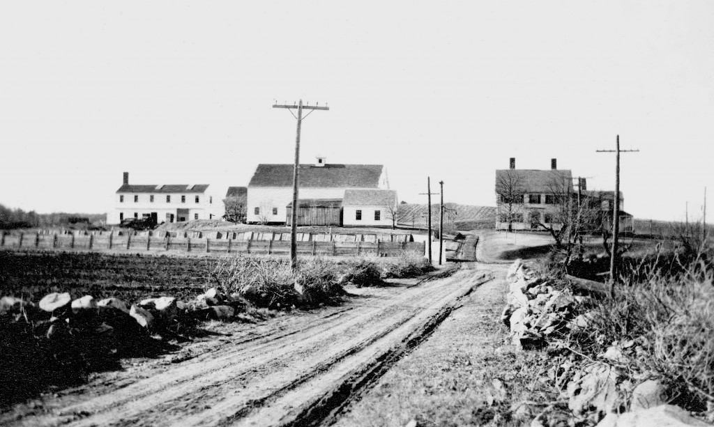 Locke Farm from Ridge Street (Town Archives)